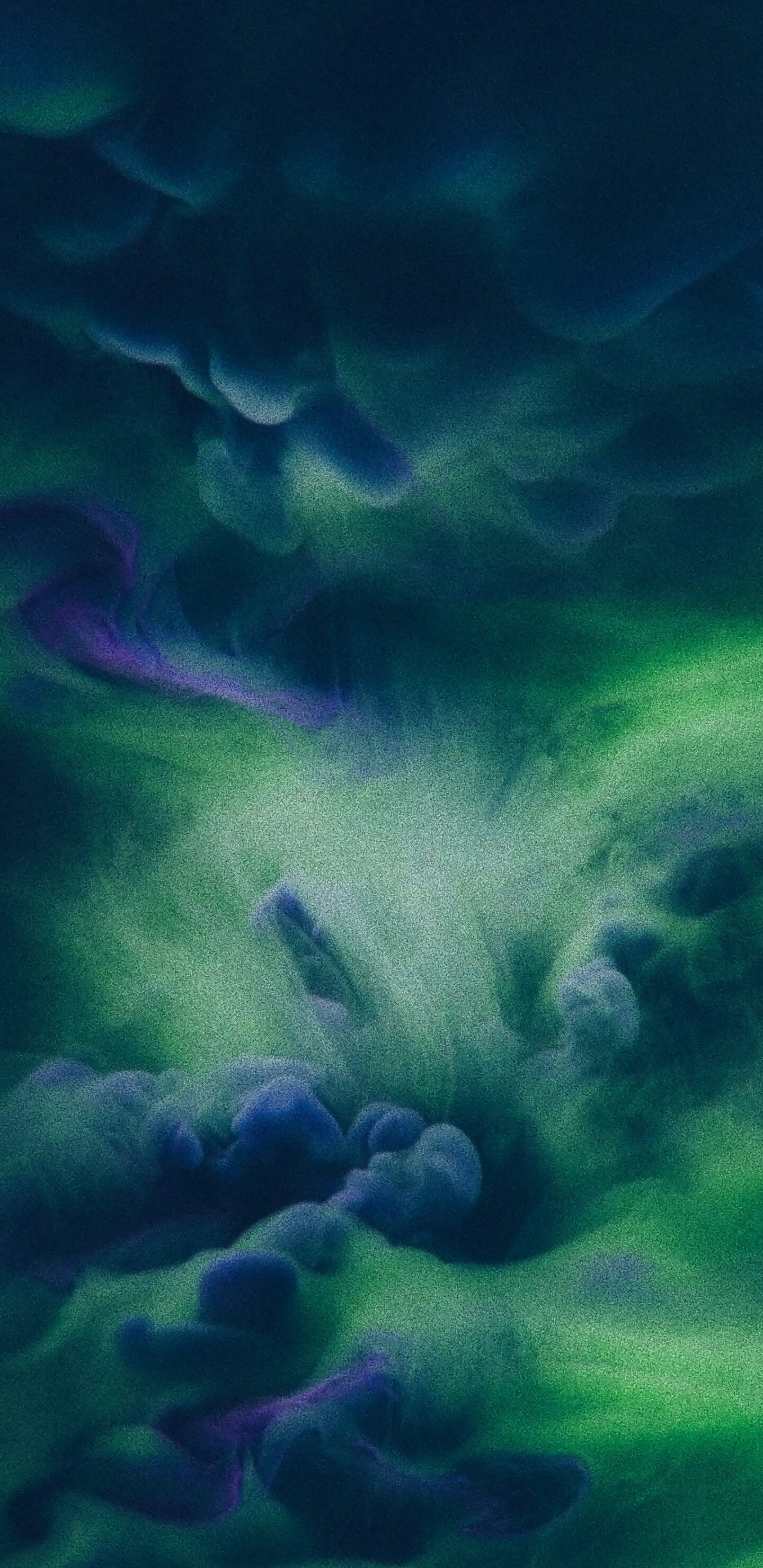 Green Galaxy S9 Wallpaper Space Phone