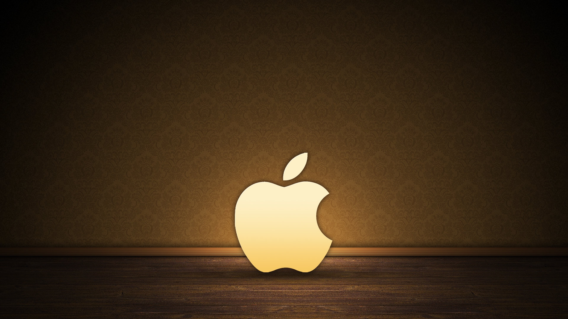 Brown Apple logo   High Definition Wallpapers   HD wallpapers