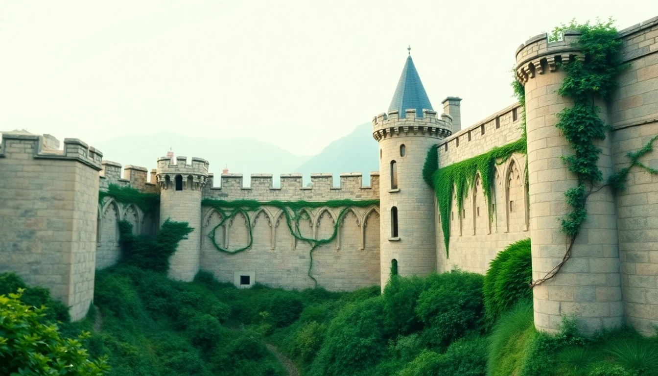 Castle Wall Wallpaper
