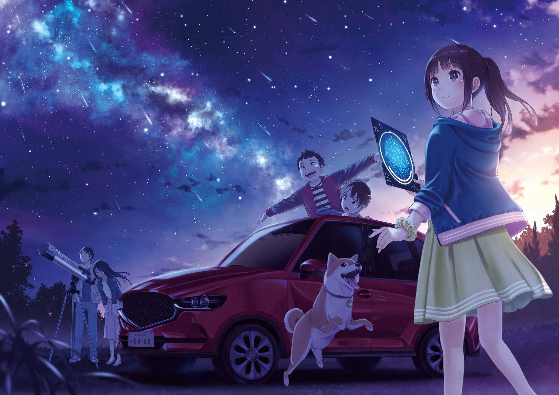 Anime Dog Wallpaper