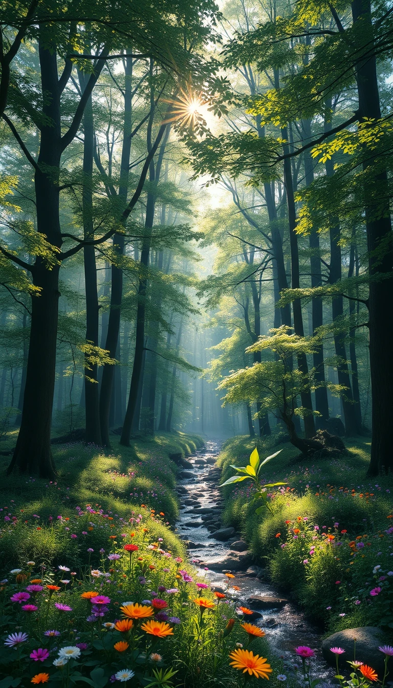 Beautiful Forest Wallpaper