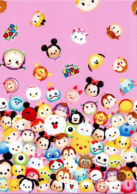 Disney Licensed Fabric Character Tsum