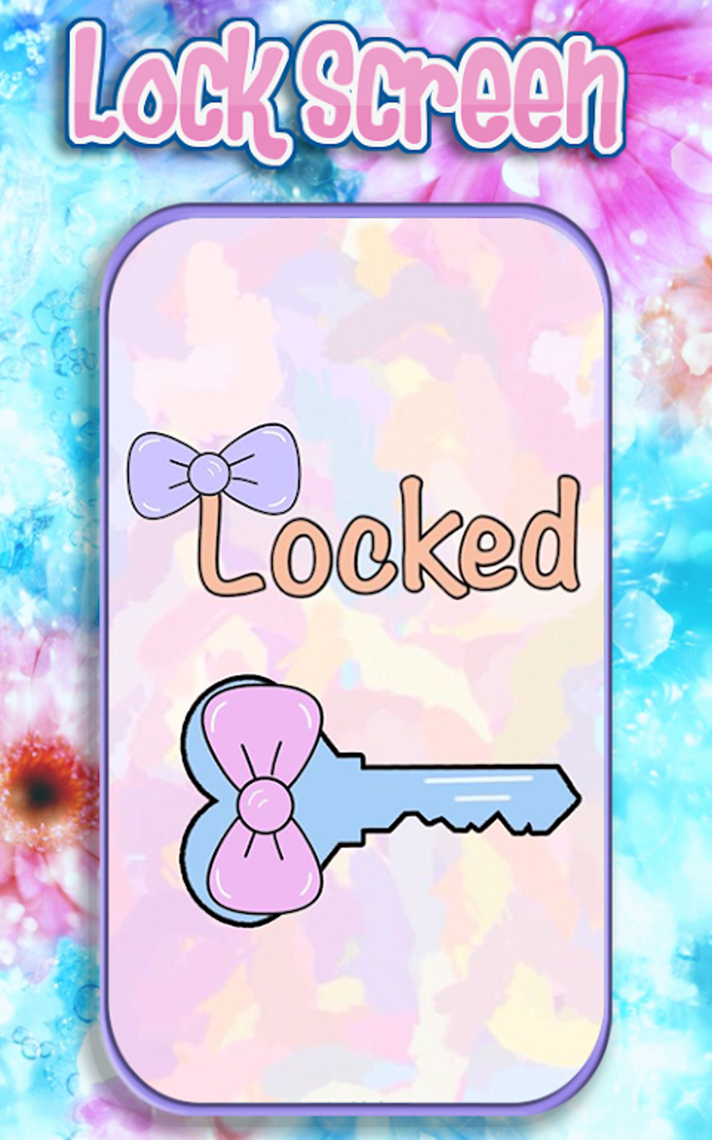 Girly Lock Screen Wallpaper