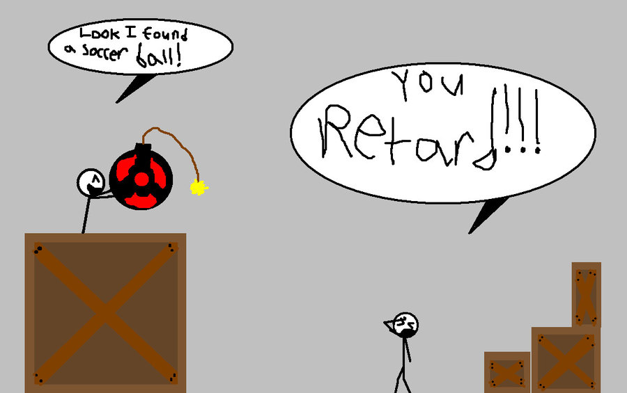 Funny Stickman Ic By Stickreaper93