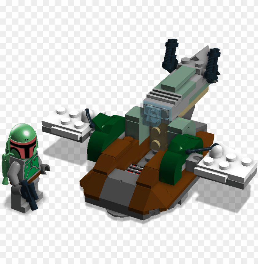 Star Wars Boba Fett Microfighter Lego Slave