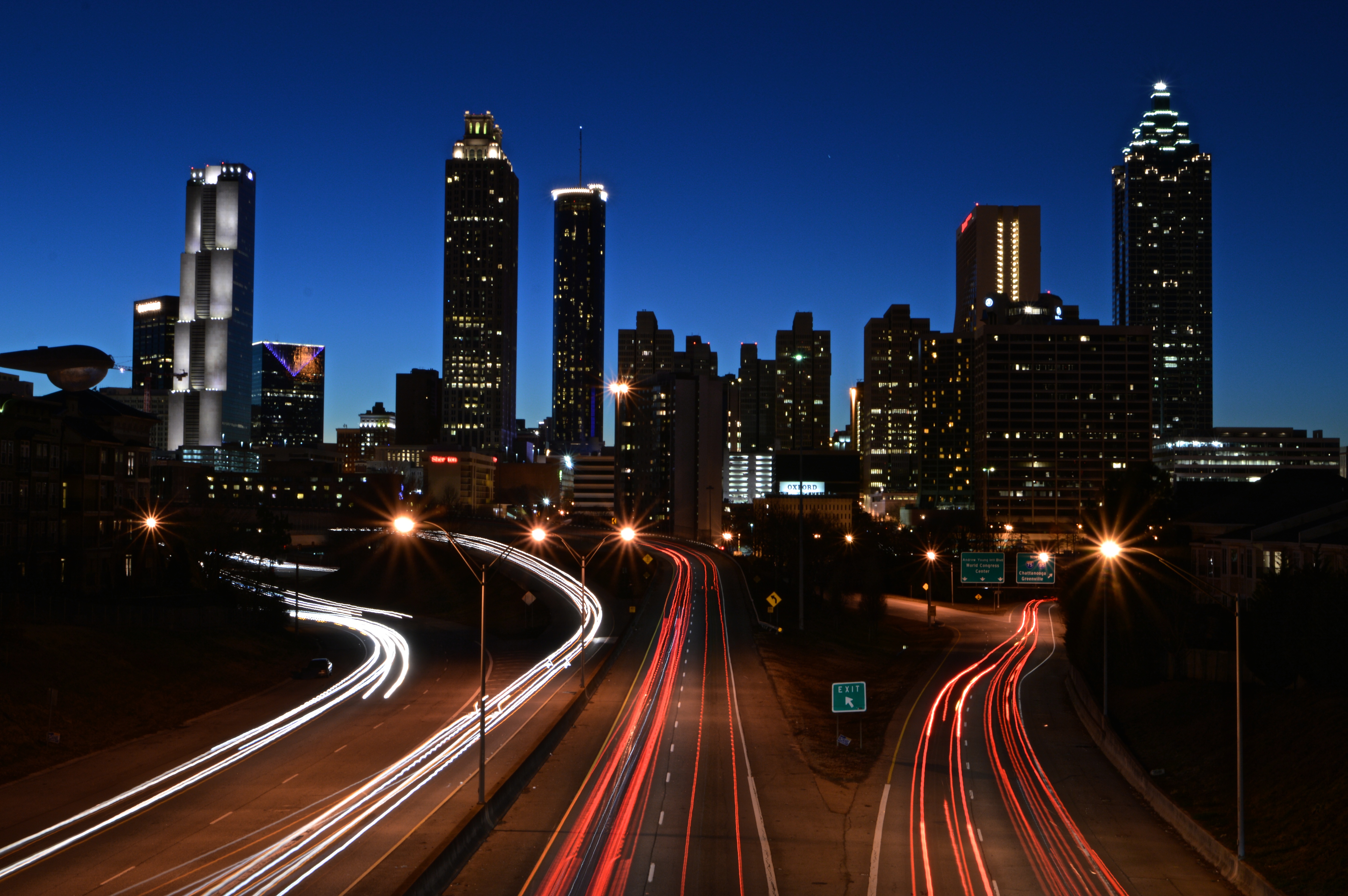 Atlanta Skyline By Hcitron Photography Urban Rural Cityscapes Skylines