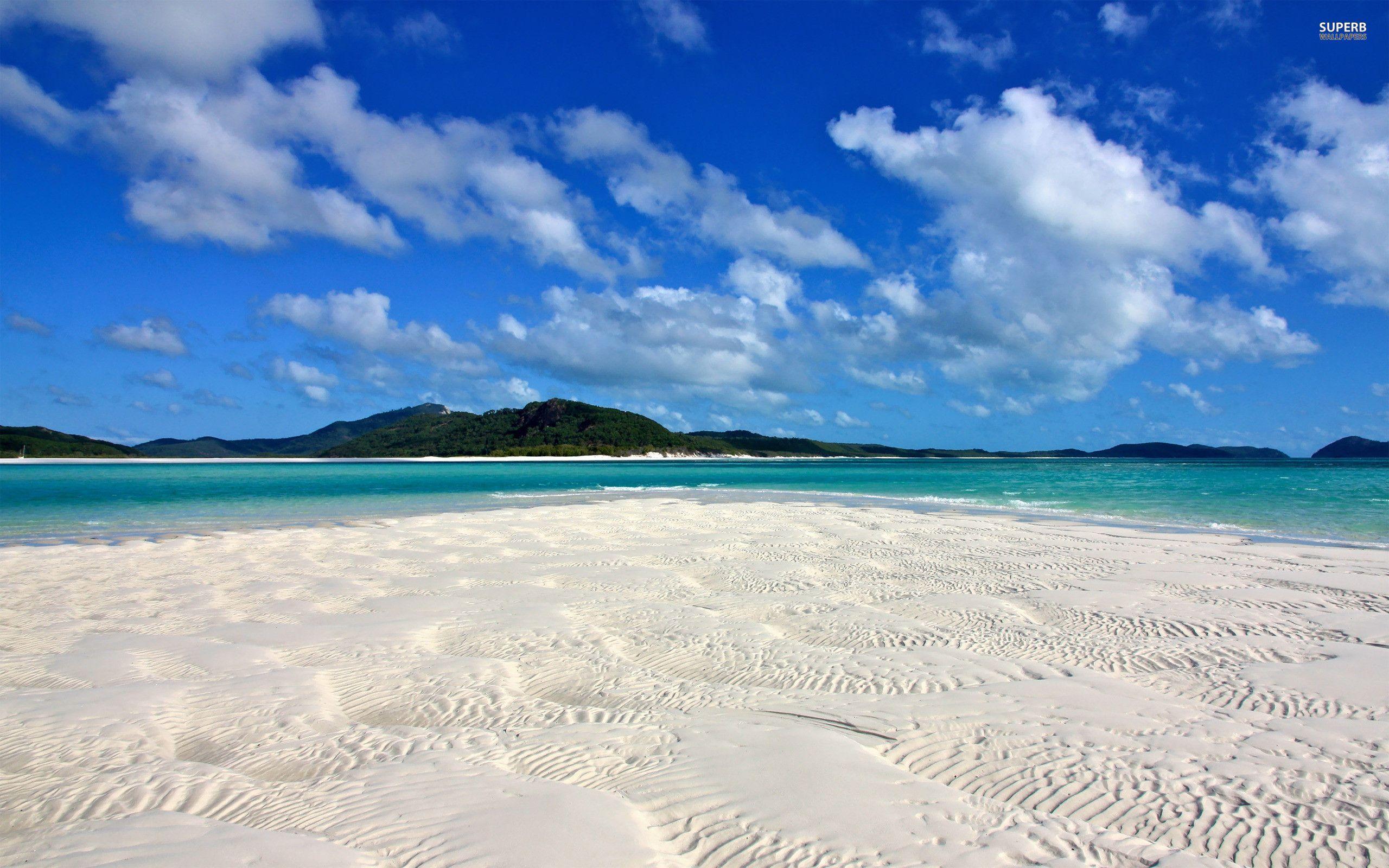 White Sand Beach Wallpapers