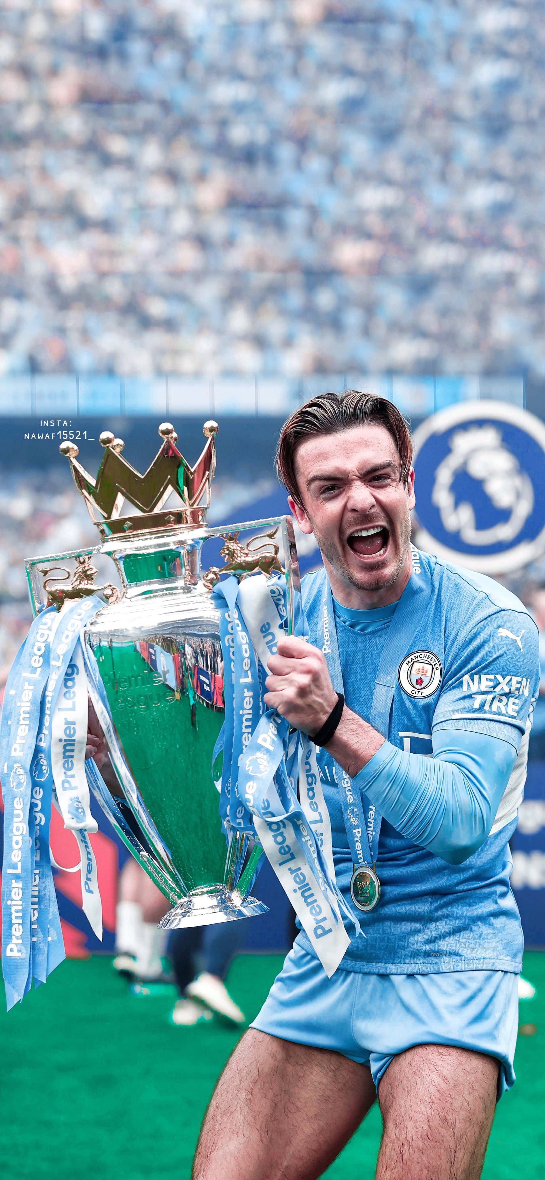 En Manchester City iPhone X Wallpaper