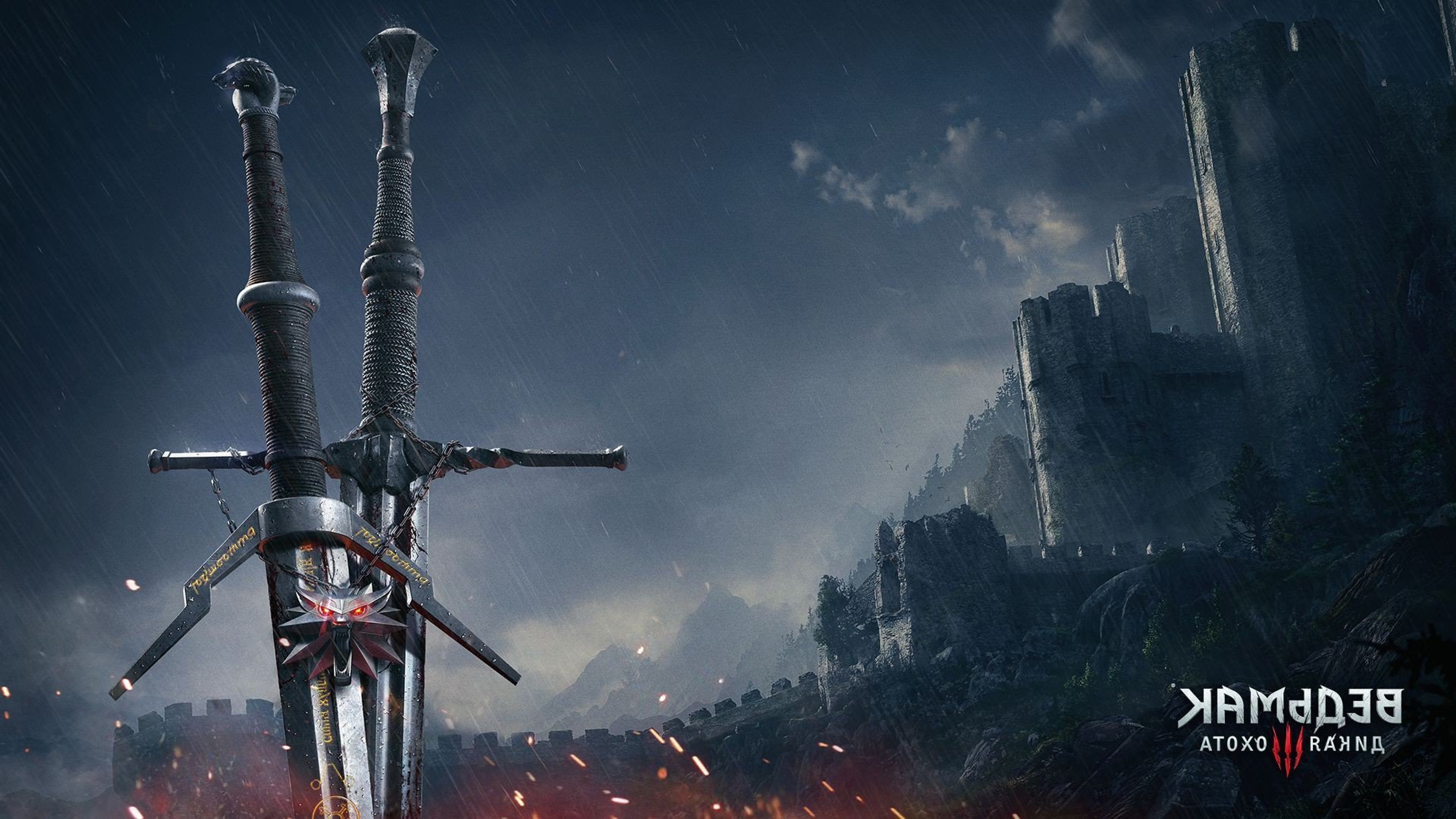 The Witcher Sword 4k HD Wallpaper Image Photos And Picture