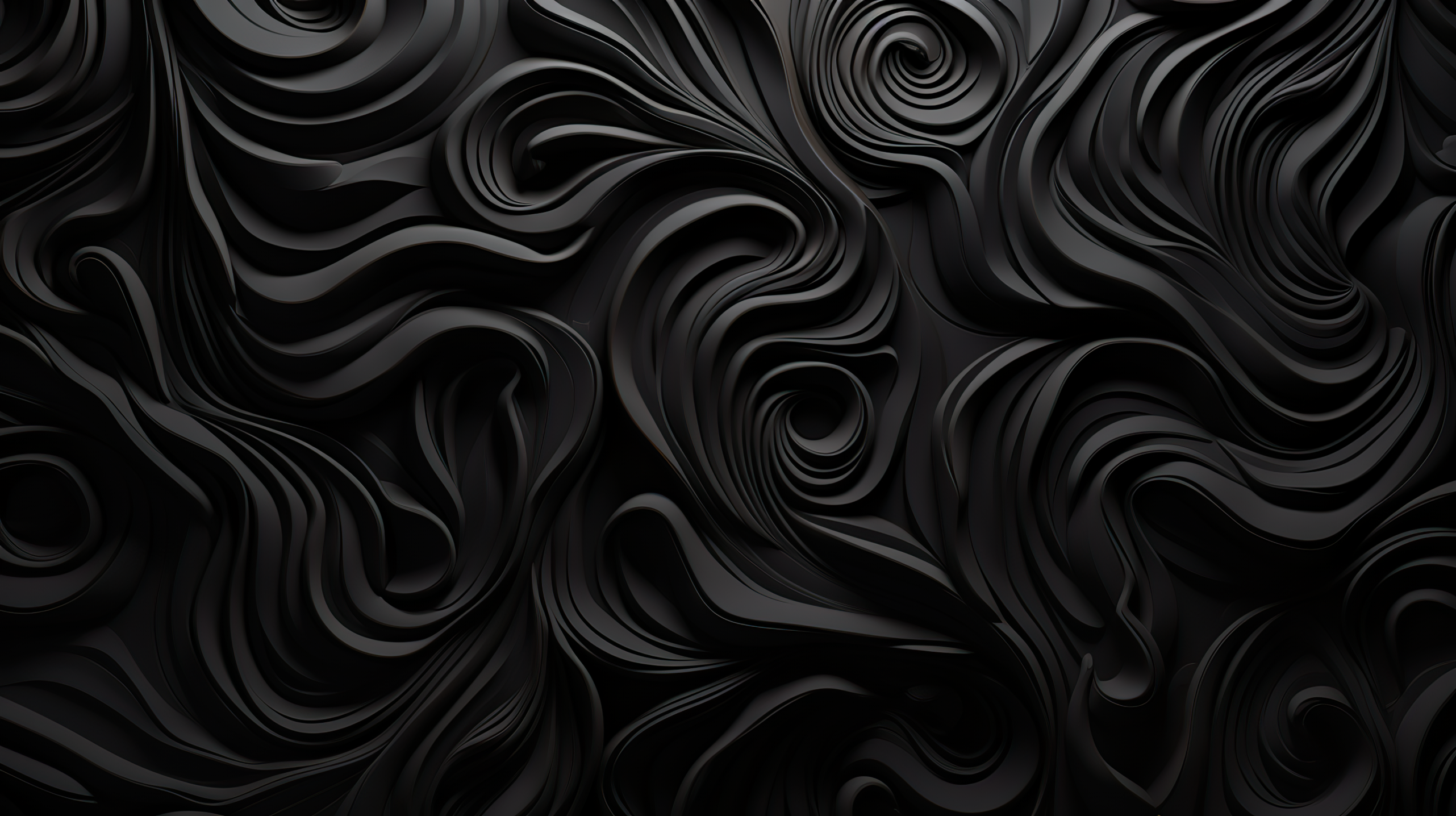 Black Aesthetic Pattern Wallpaper By Patrika