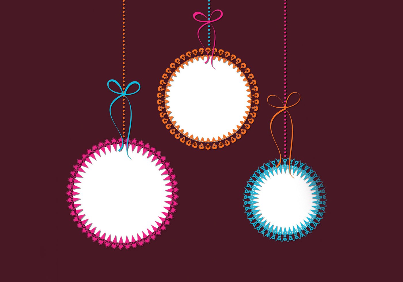 Funky Christmas Ornament Wallpaper Photoshop Brushes At