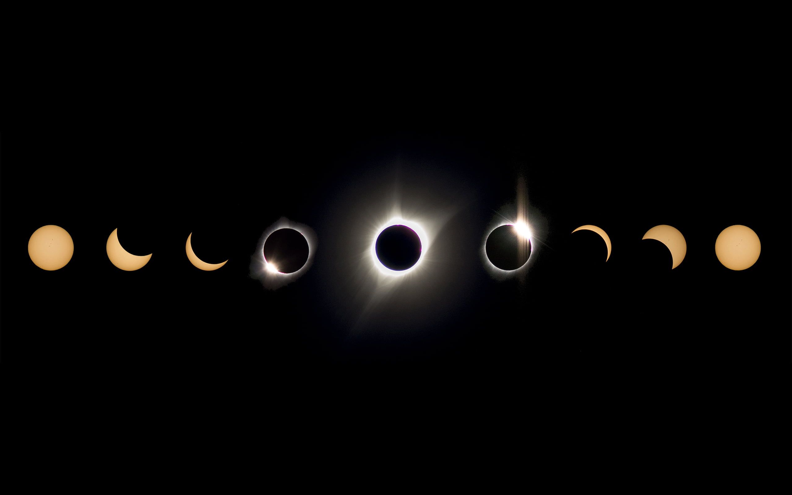 Moon Phases Wallpaper Top Background