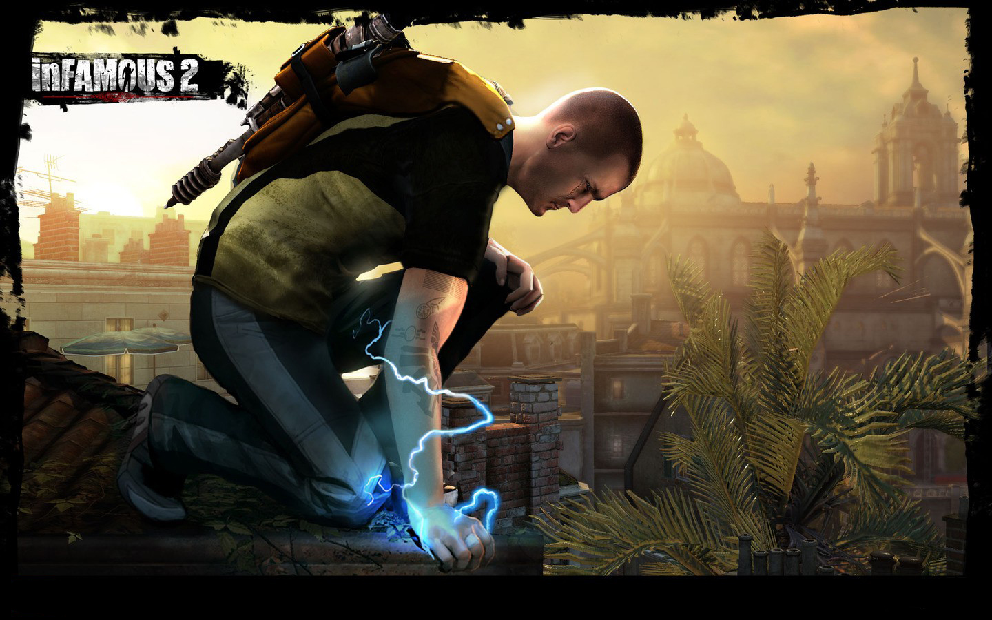 Infamous HD Logo And Wallpaper