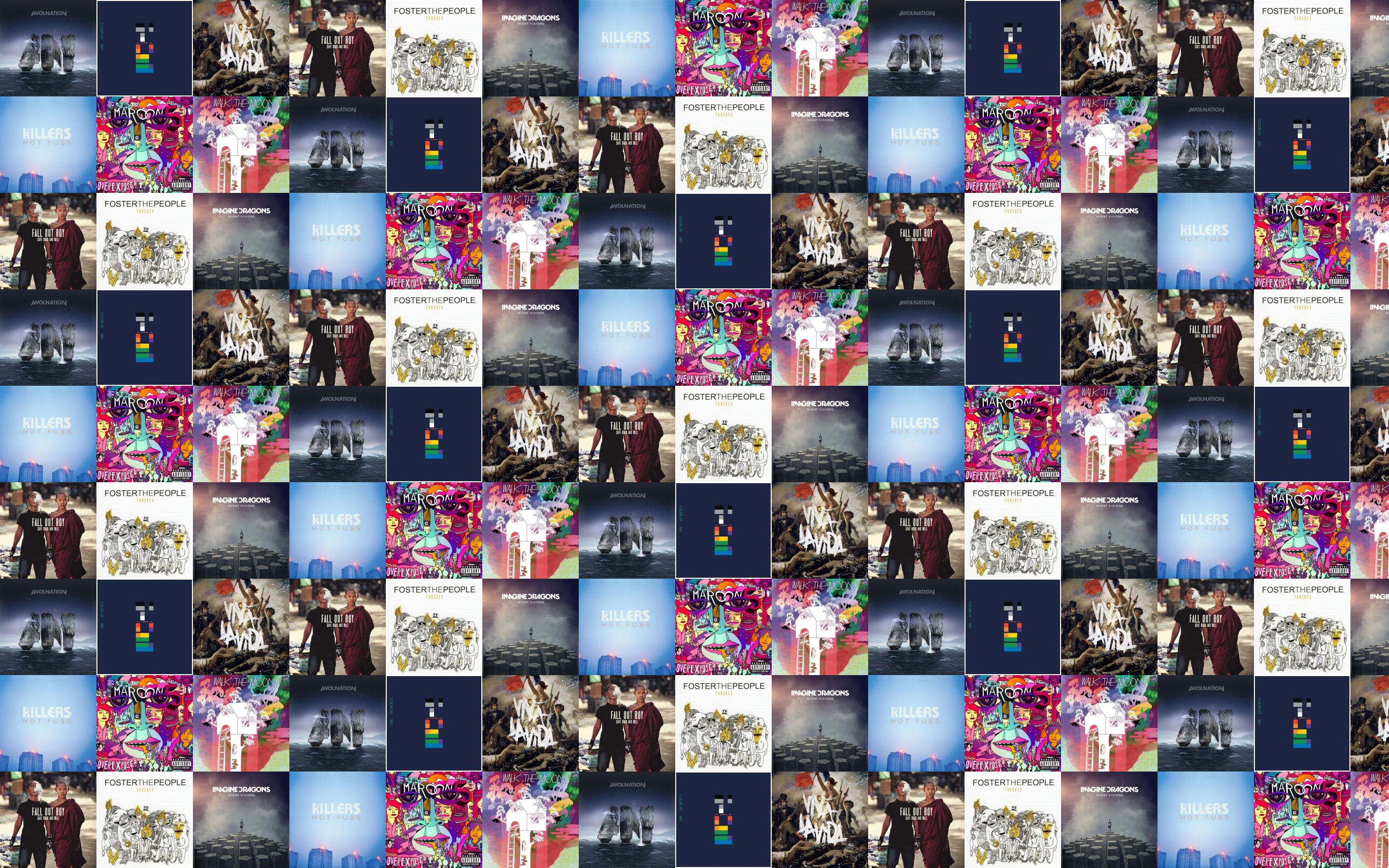 Awolnation Megalithic Symphony Coldplay X Y Wallpaper Tiled