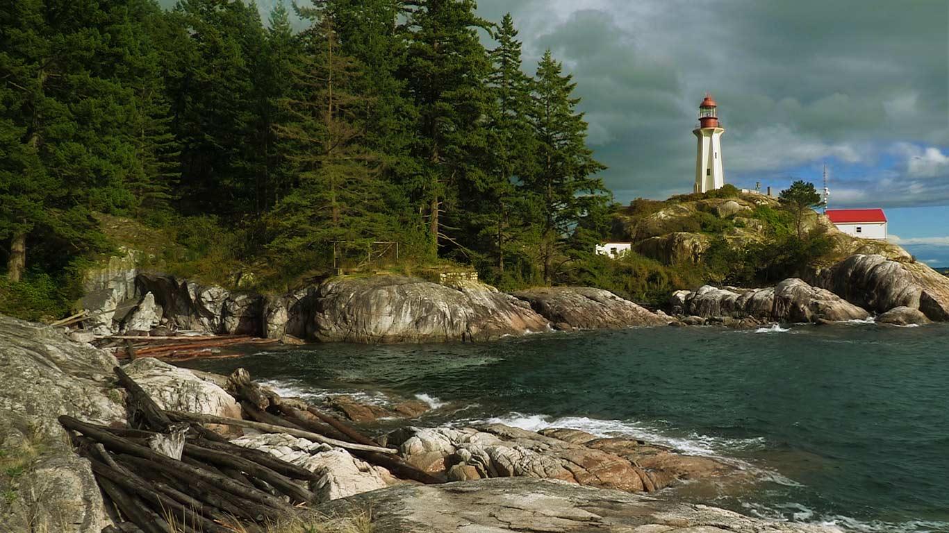 B C Lighthouse Park In West Vancouver
