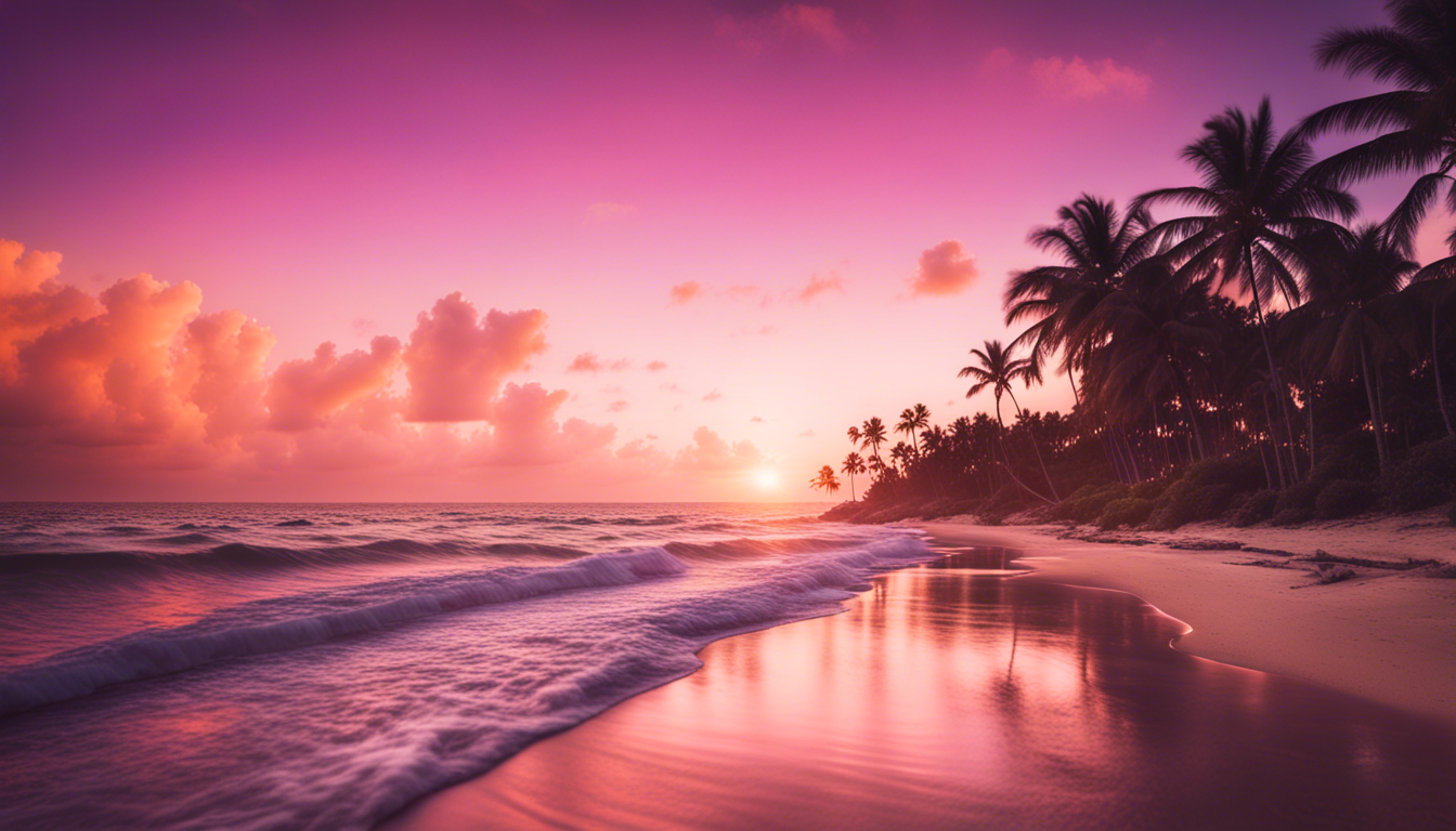 🔥 [60+] Tropical Beach Sunset Wallpapers | WallpaperSafari