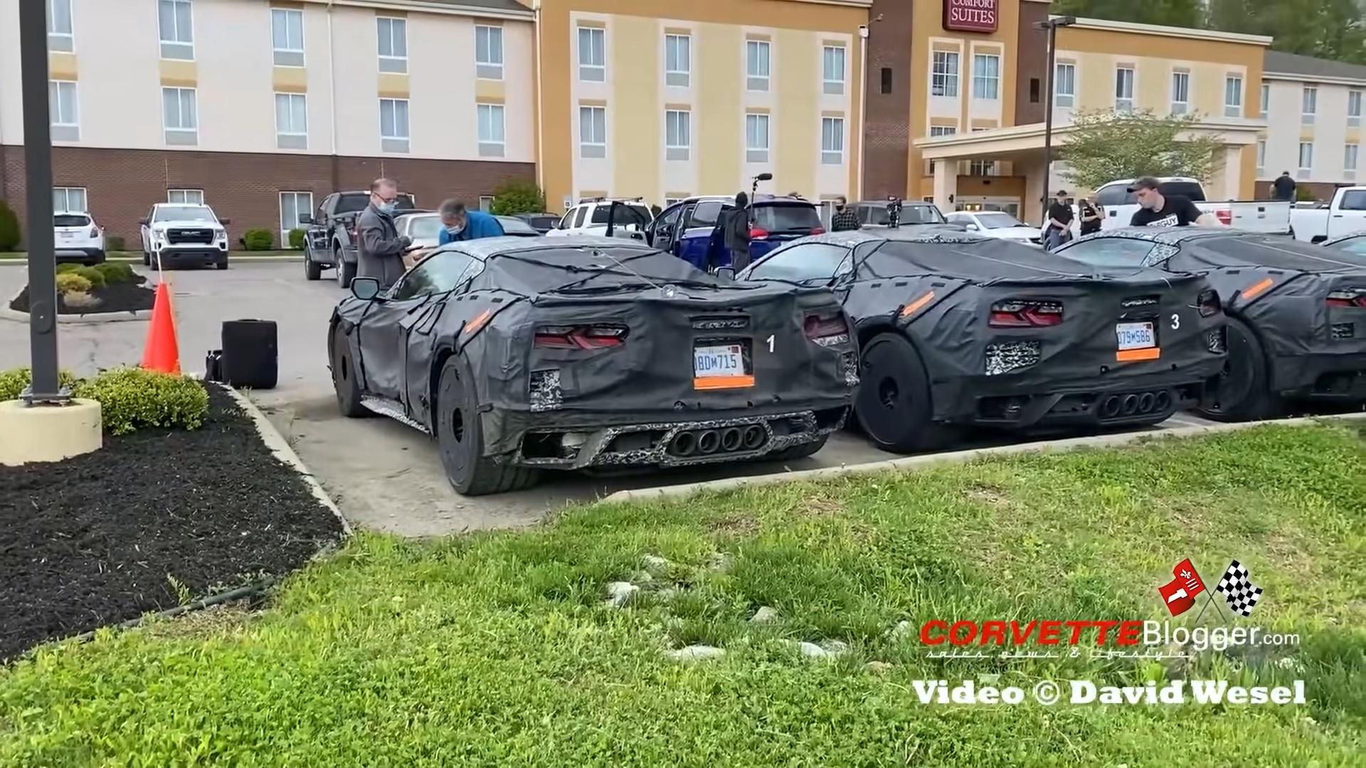 Spotted Five Widebody Z06 Test Mules Corvsport