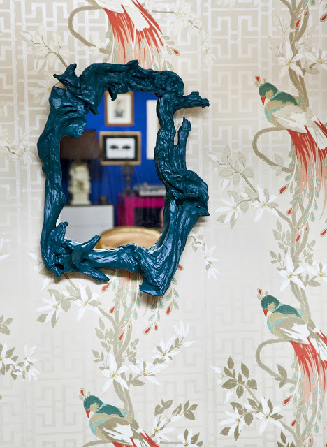 Nina Campbell Paradiso Wallpaper Mirror Design Manifest Jpg