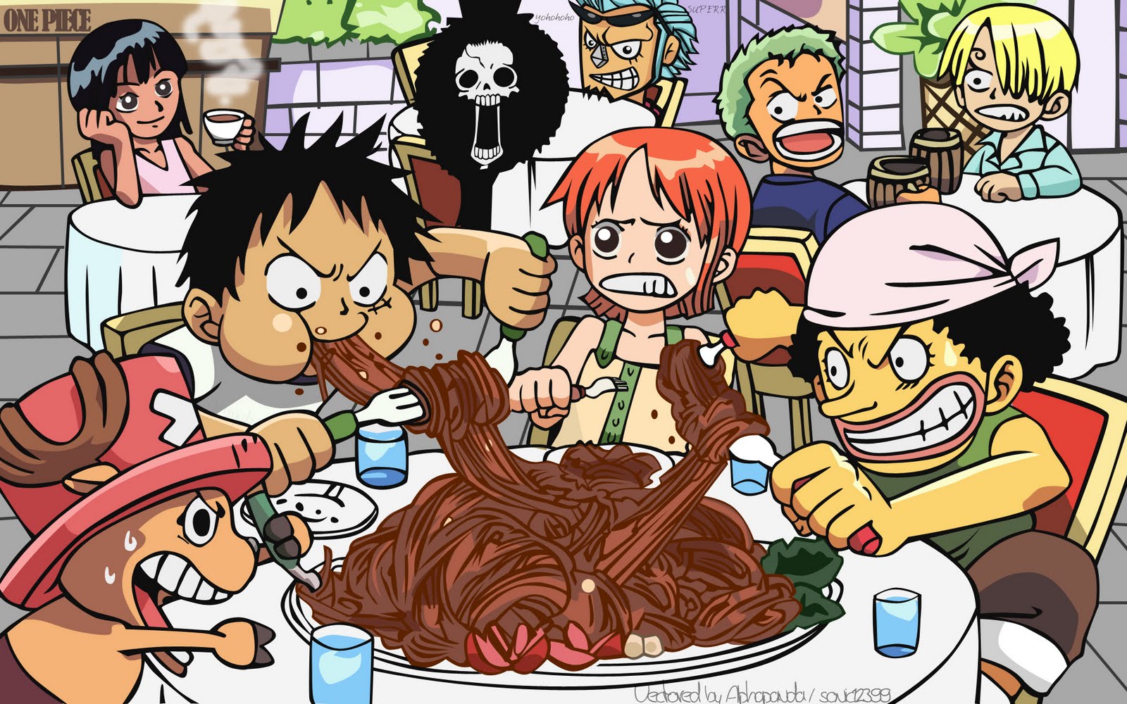 Free download chibi luffy and zoro One One Piece New World Wallpaper Chibi  [1131x951] for your Desktop, Mobile & Tablet | Explore 46+ One Piece Chibi  Wallpaper | One Piece Anime Wallpaper,