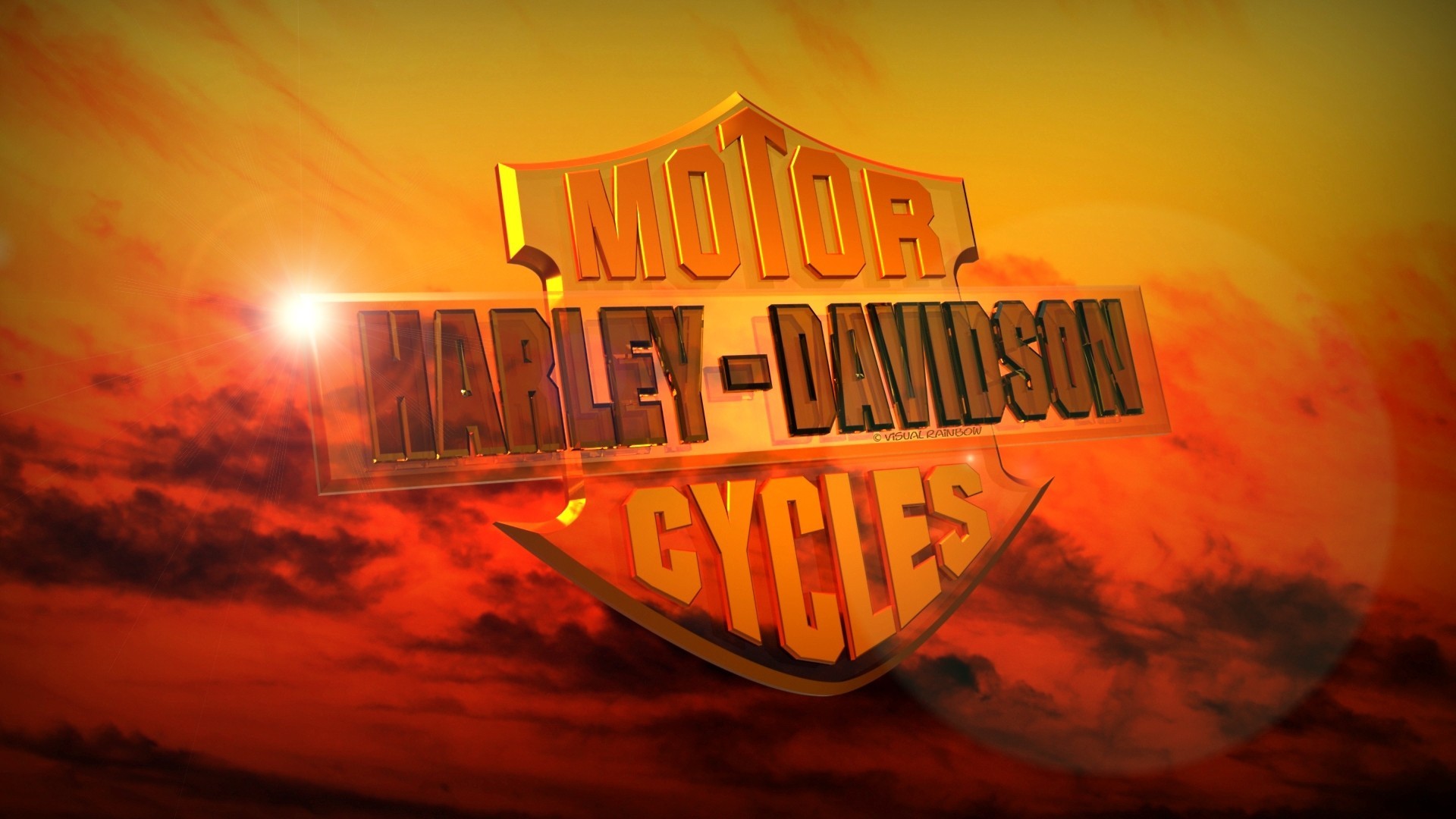 Miller Harley Davidson Sunset Wallpaper For iPhone Hq Background