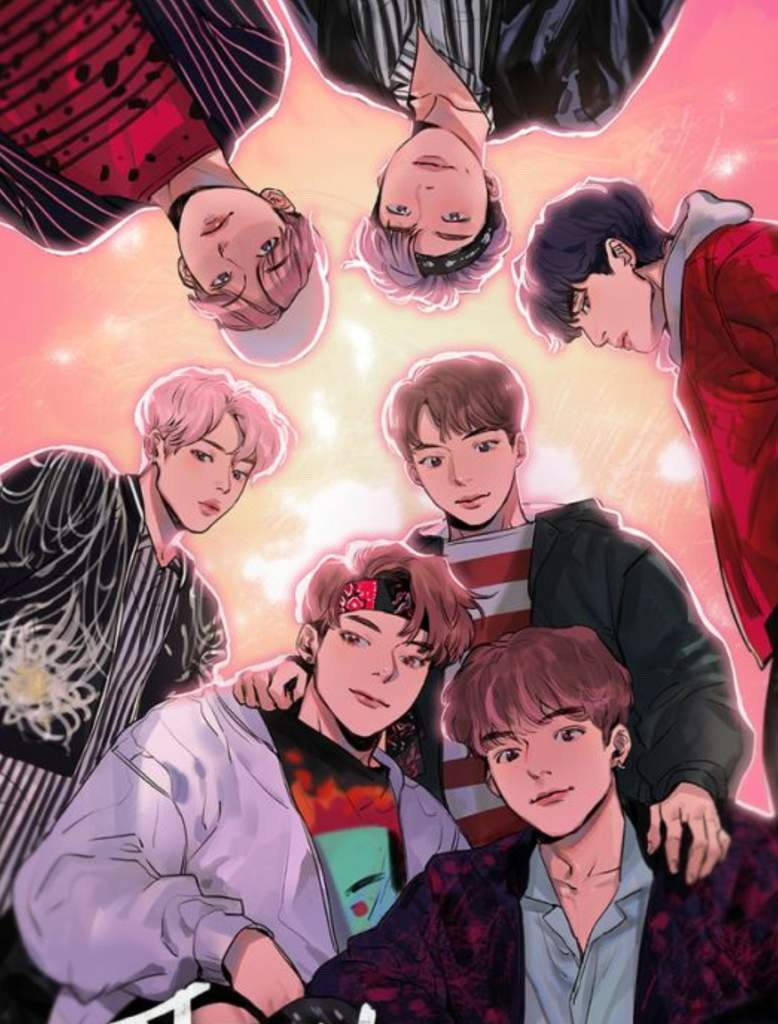 Bts Anime Wallpaper