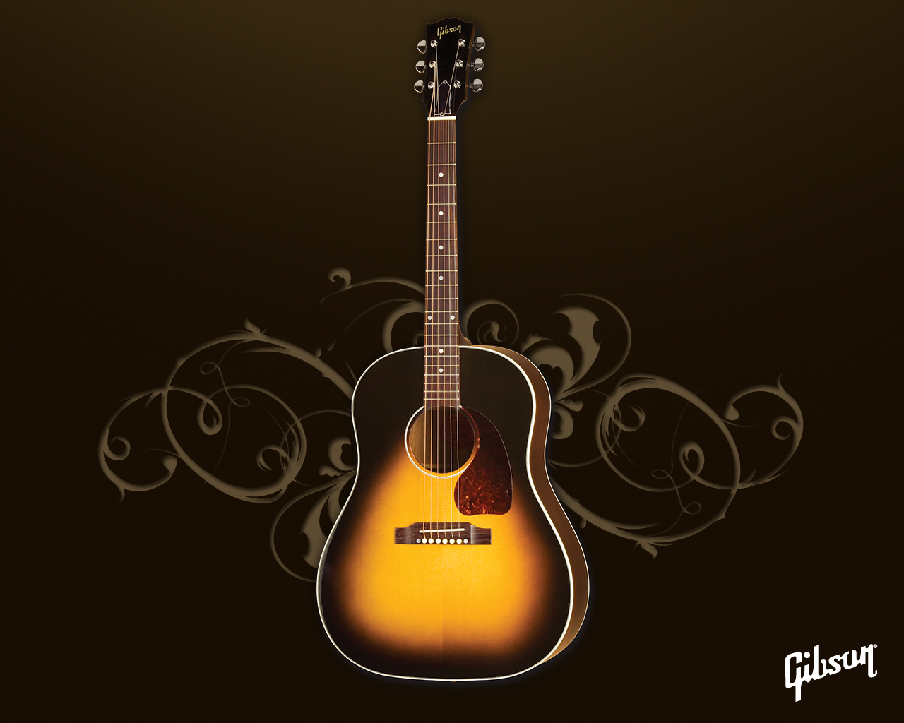 Gibson Acoustic Guitar Wallpapers