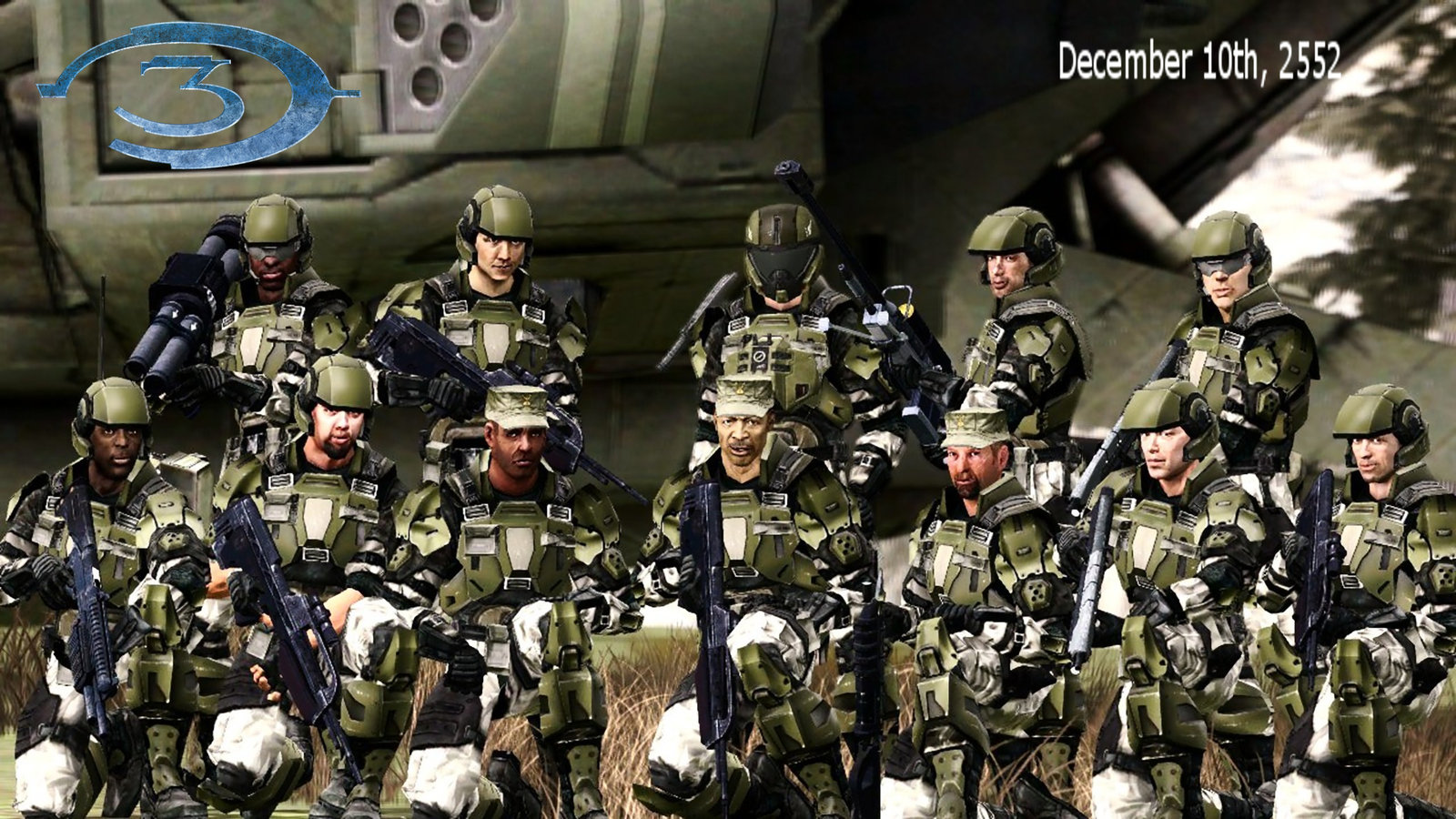Halo Unsc Marines By