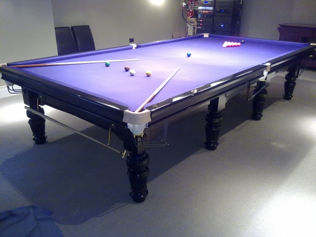 Interior Design Snooker Club Pool Table Photo Background