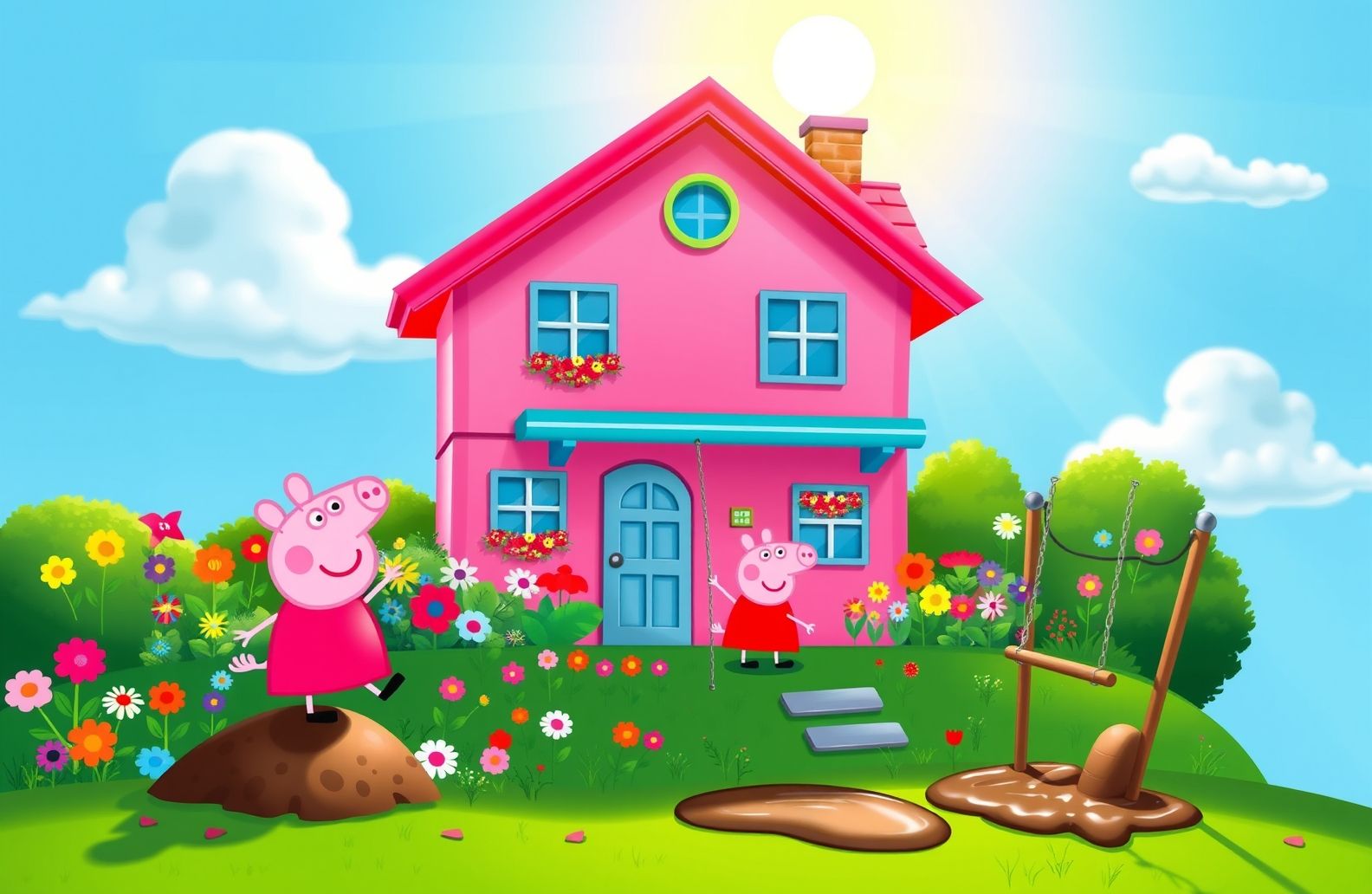 🔥 Free Download Peppa Pig House