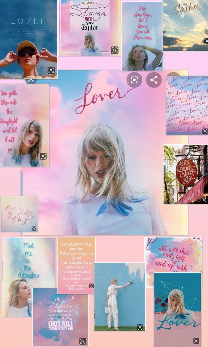 Taylor Swift Lover Album Wallpaper