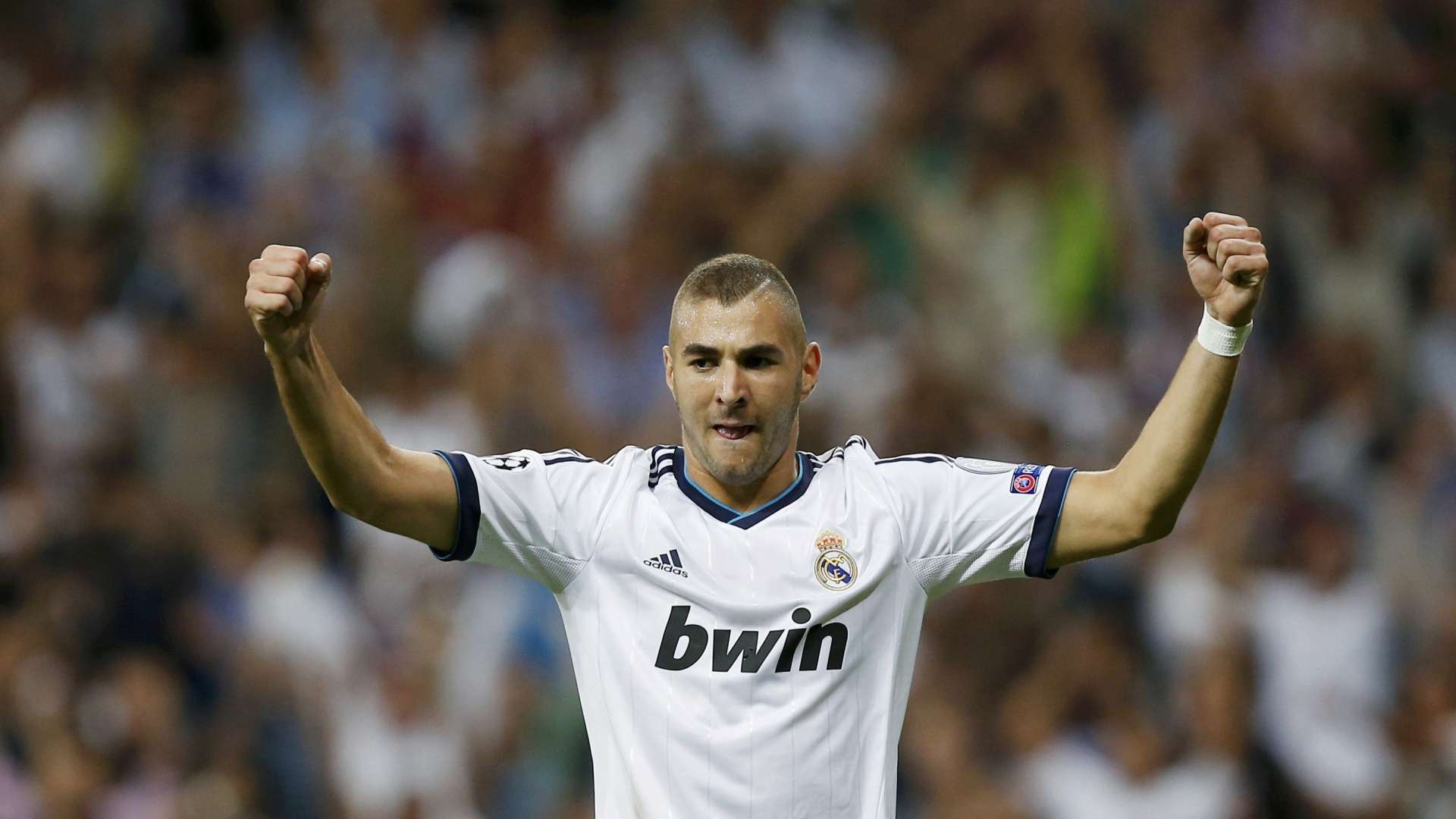 Wallpaper Karim Benzema Real Madrid Soccer HD 1080p