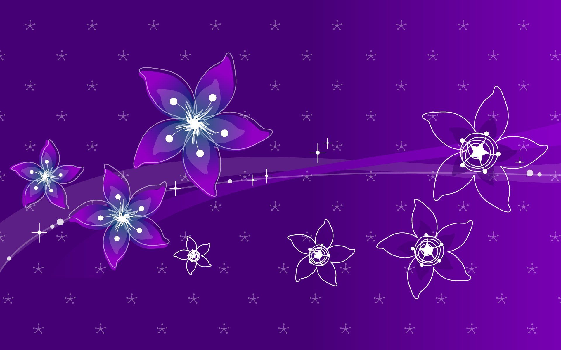 Purple flowers wallpaper   290305