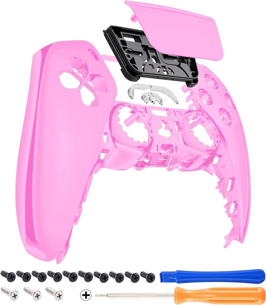Amazon Extremerate Chrome Pink Glossy Touchpad Front Housing