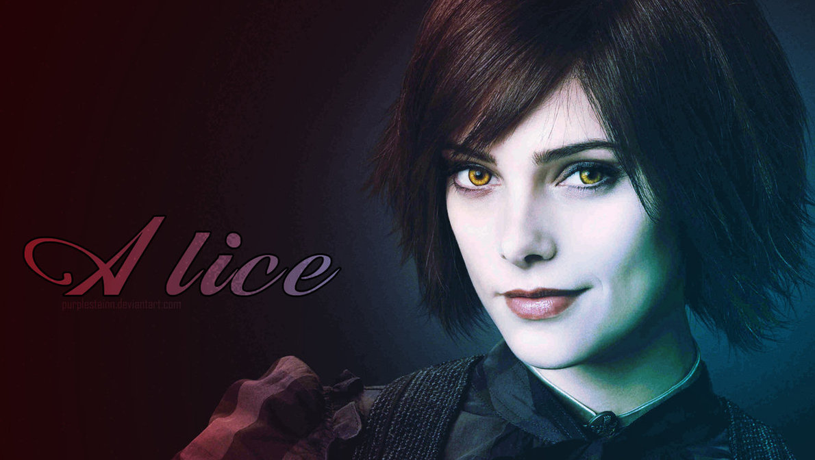 Alice Cullen By Purplestainn