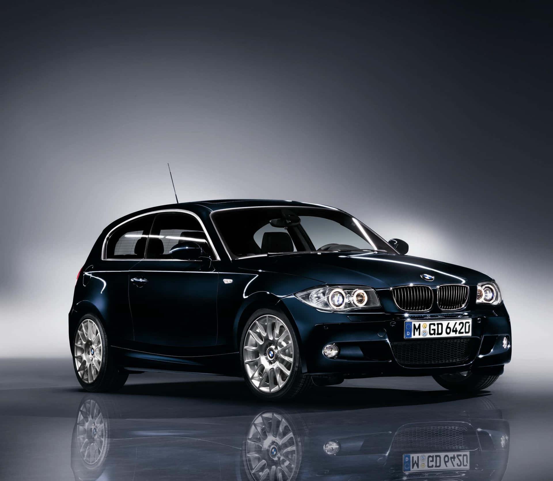 Sleek Bmw Series In Action Wallpaper
