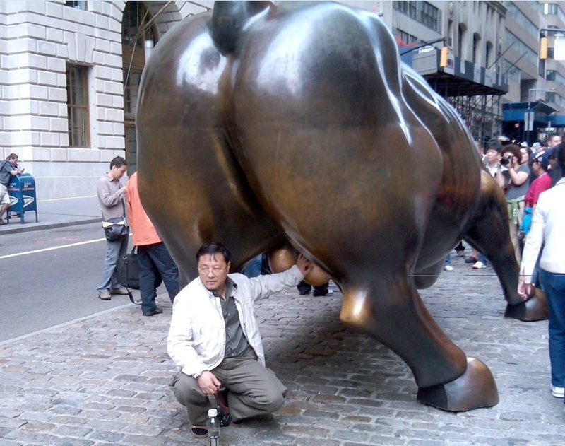 Wall Street Bull Wallpaper