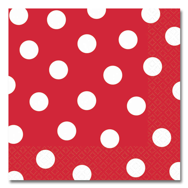 Red Polka Dot Ger Background