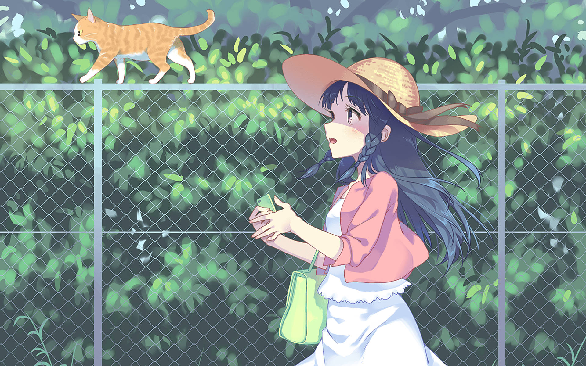 Anime Cat Wallpaper