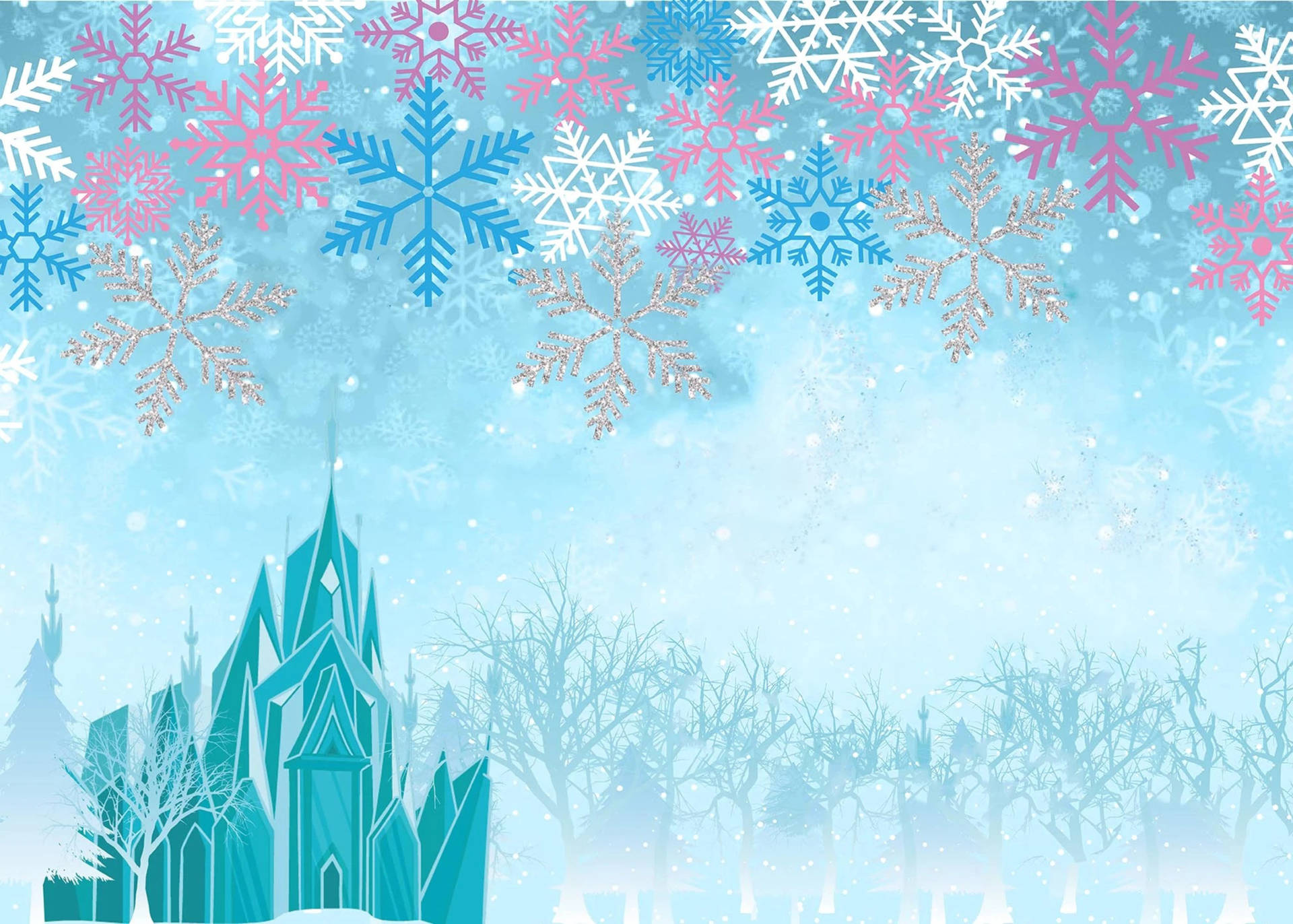 Frozen Castle Wallpaper