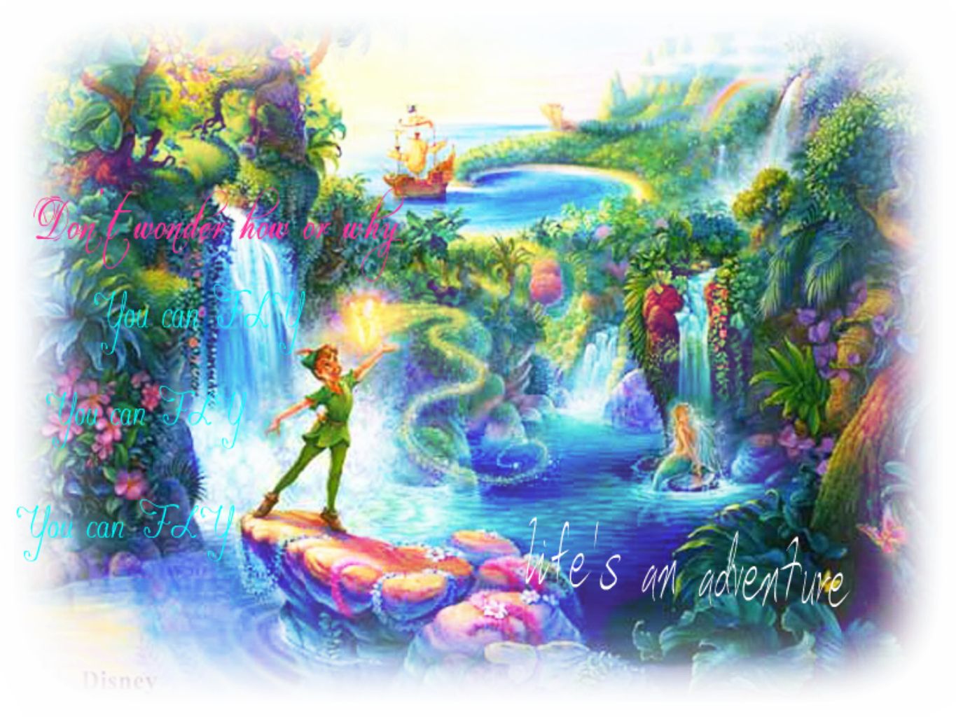 Disney Quotes Peter Pan Wallpapers QuotesGram
