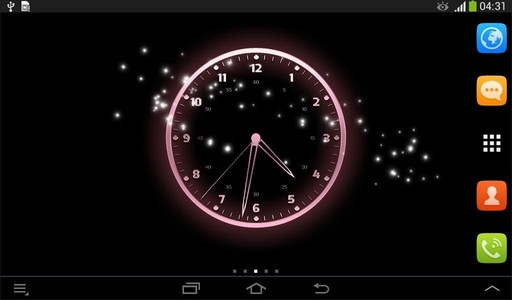 Android Live Wallpaper Clock