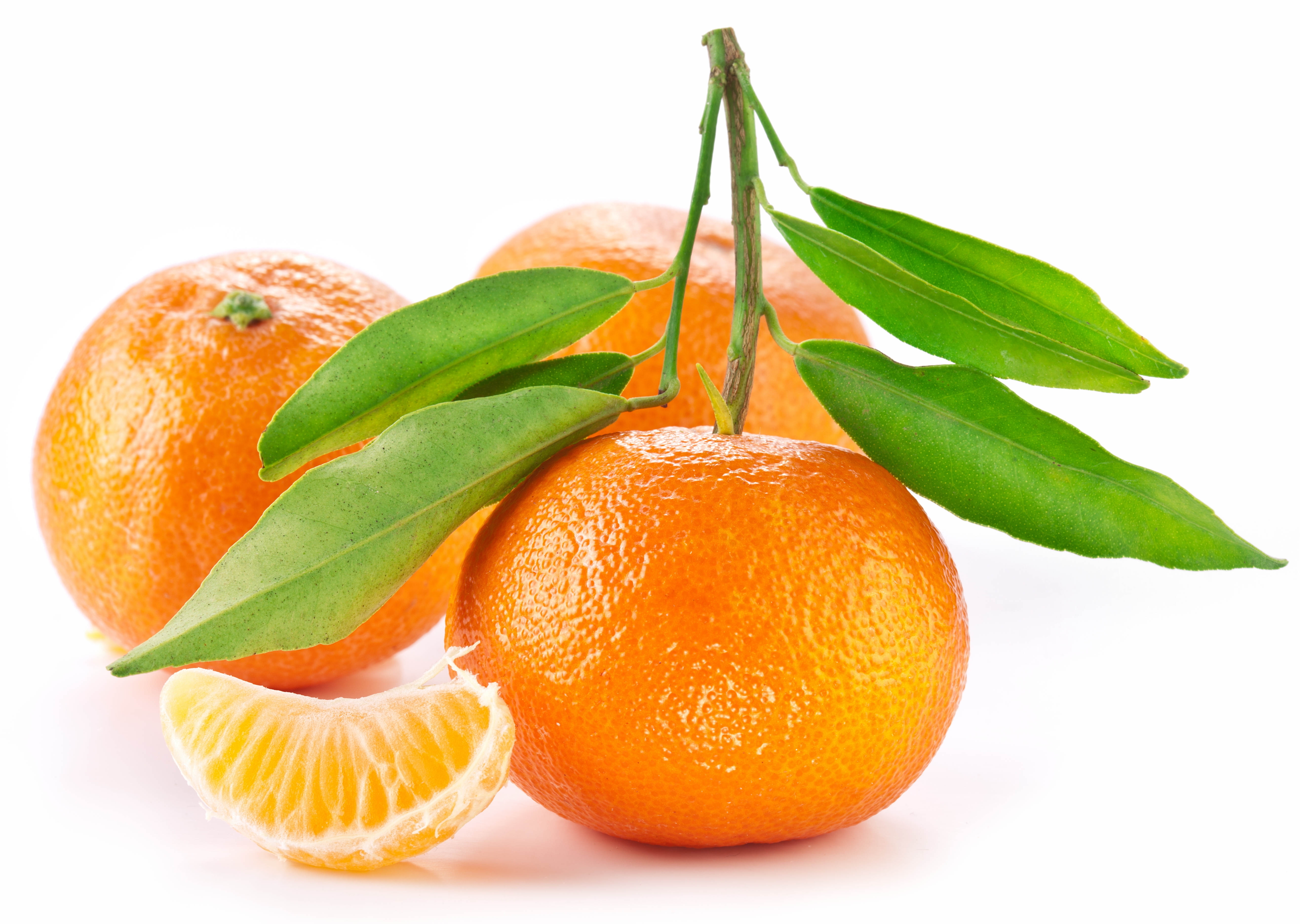 Orange Fruit With Leaf HD Wallpaper Background Image