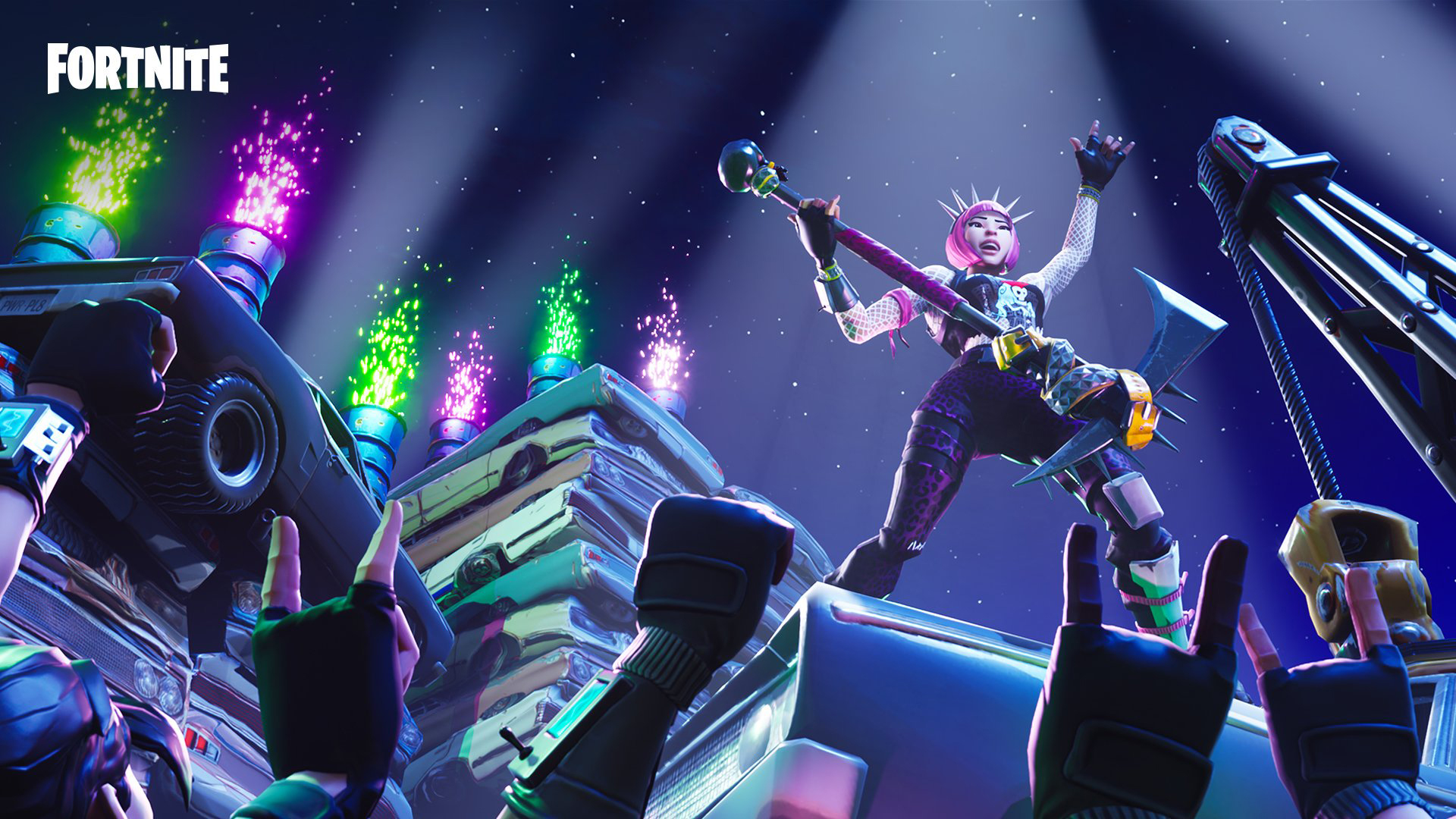 Free download Power Chord Possibly Returning to the Item Shop Tonight  Fortnite [1920x1080] for your Desktop, Mobile & Tablet | Explore 24+ Synth  Star Fortnite Wallpapers | Star Wars Star Background, Star
