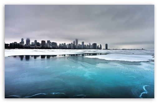 Chicago Winter HD Wallpaper For Standard Fullscreen Uxga Xga Svga