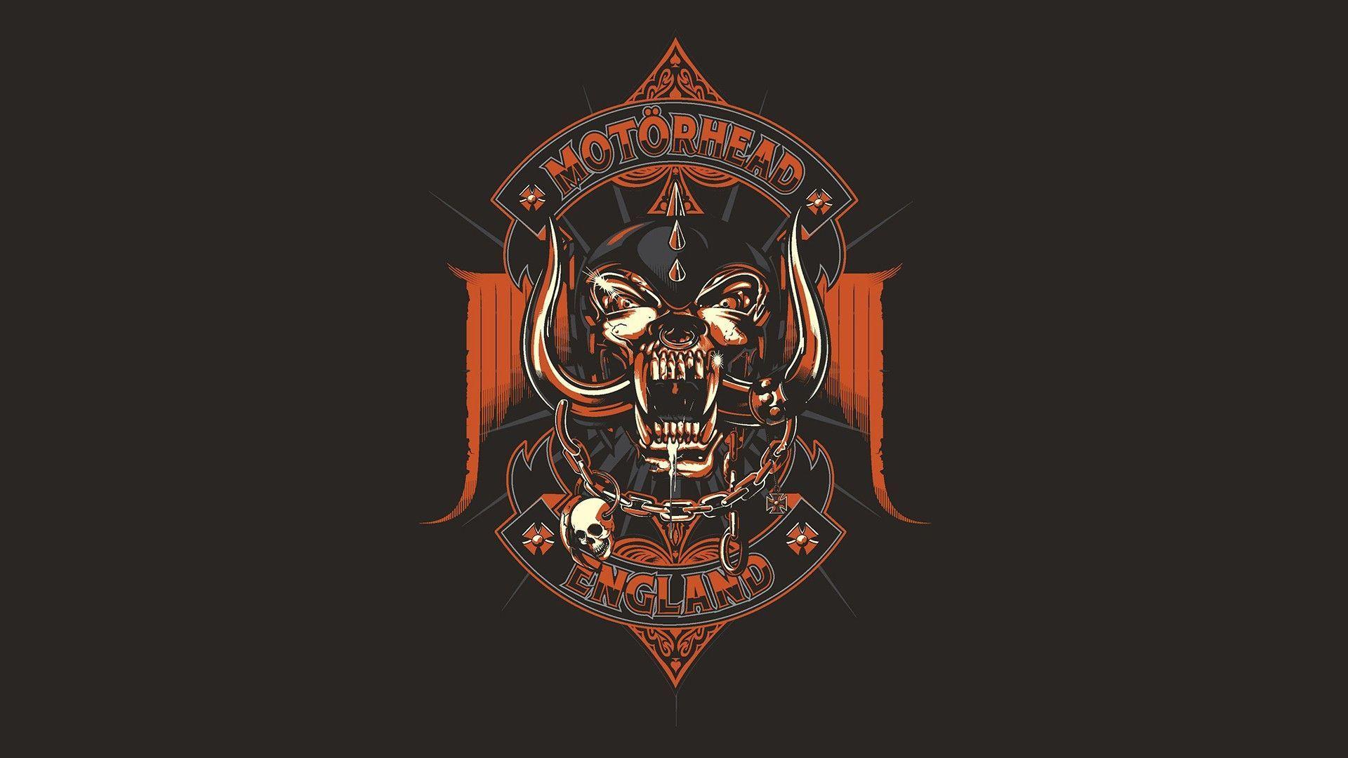 Pin Wallpaper Motorhead Logo Metall Lemmy On