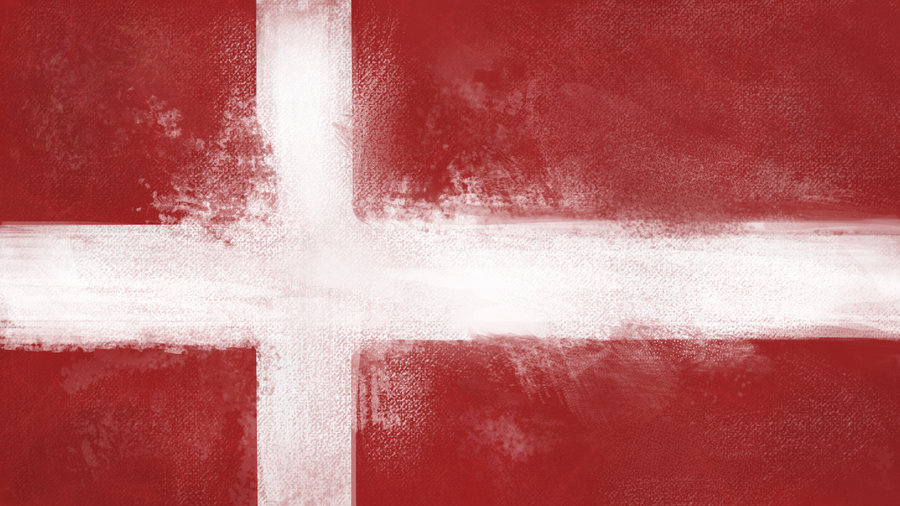 Danish Flag Wallpaper Dannebrog The