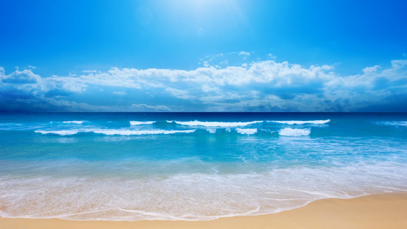  download Ocean Desktop Wallpapers cool background image 1366x768