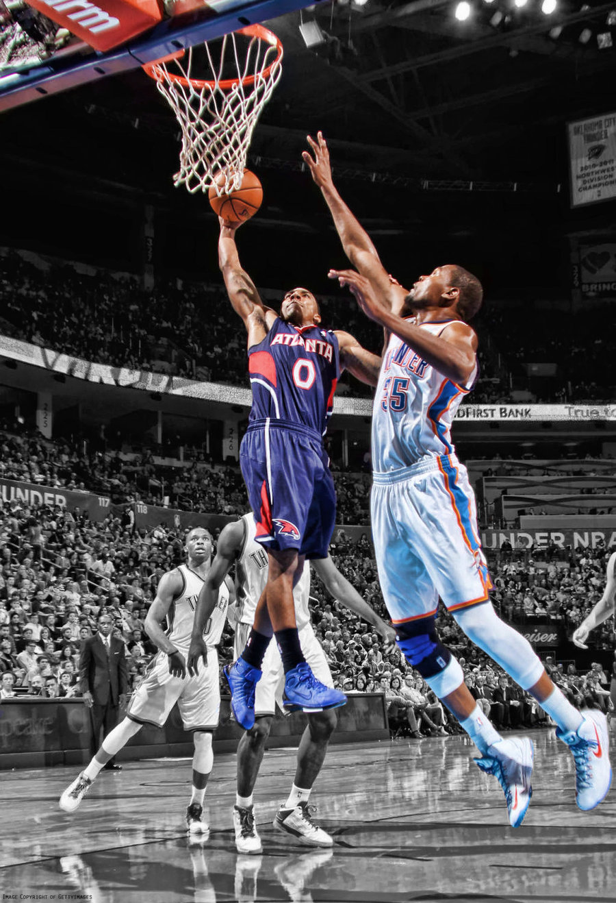 Jeff Teague Dunk On Kevin Durant By Rhurst
