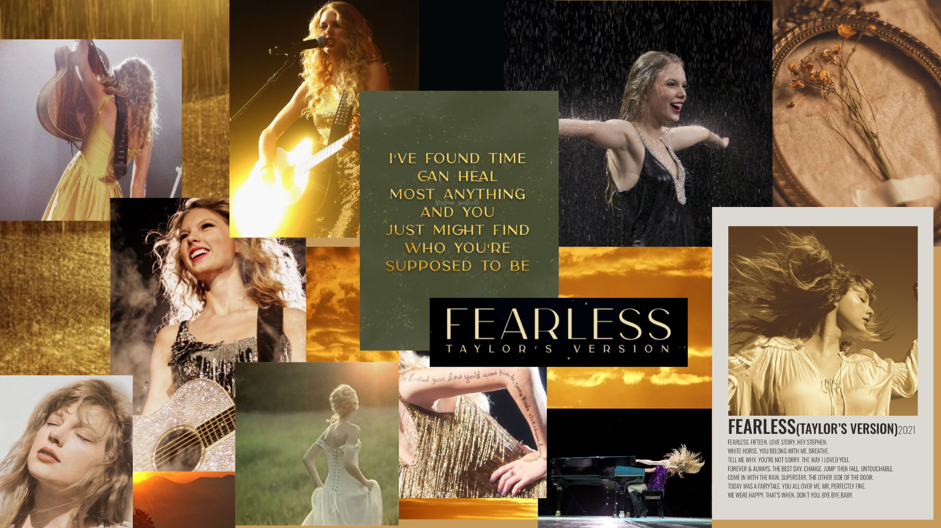 Fearless Taylor Swift Wallpaper In