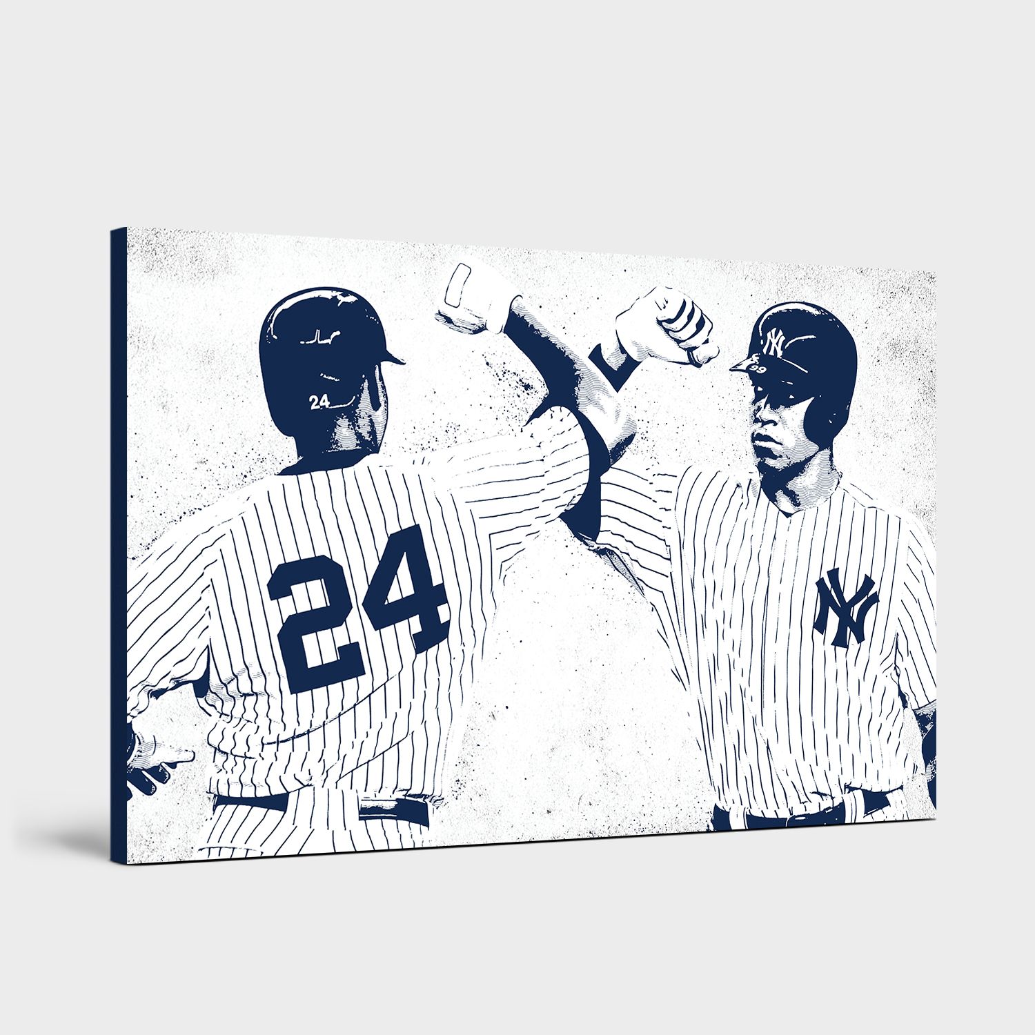 Aaron Judge And Gary Sanchez S Print In Man Cave Ideas